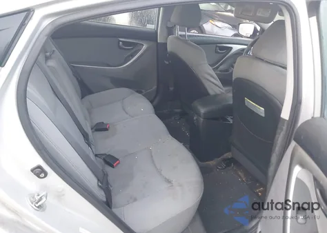 2012 Hyundai Elantra Gls (Ulsan Plant) from USA, damaged, VIN KMHDH4AE9CU227286